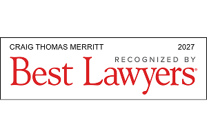 Carig T. Merritt - Best Lawyers 2027 Badge